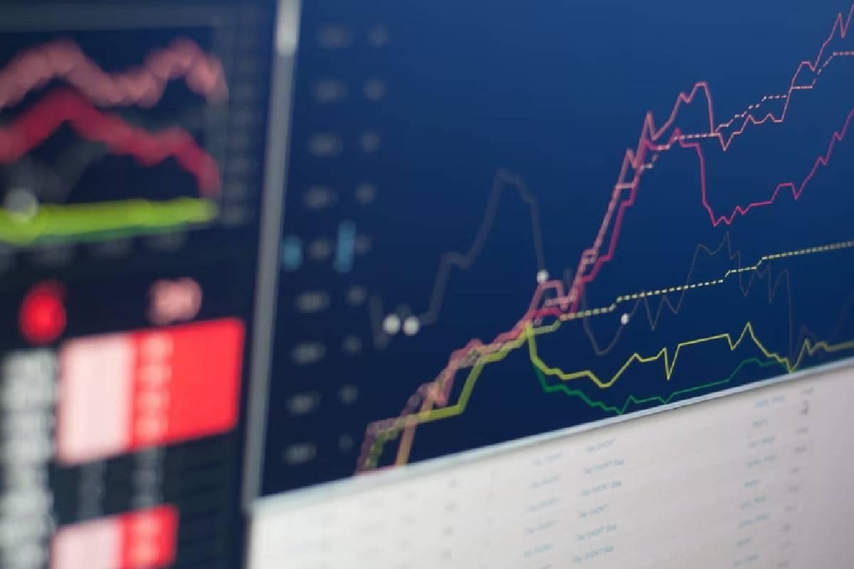 Pantalla que muestra una operación de trading.