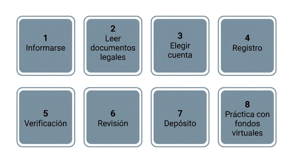 Esquema de los costos de una operación con CFD: spread, comisión, swap y conversión de divisa