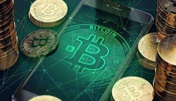La moneda de bitcoin