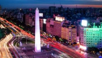 Buenos Aires de noche.
