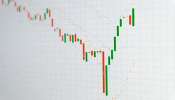 Diferentes tipos de velas japonesas en un gráfico de trading, utilizadas para el análisis técnico.